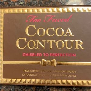 Slightly used too faced cocoa contour palette